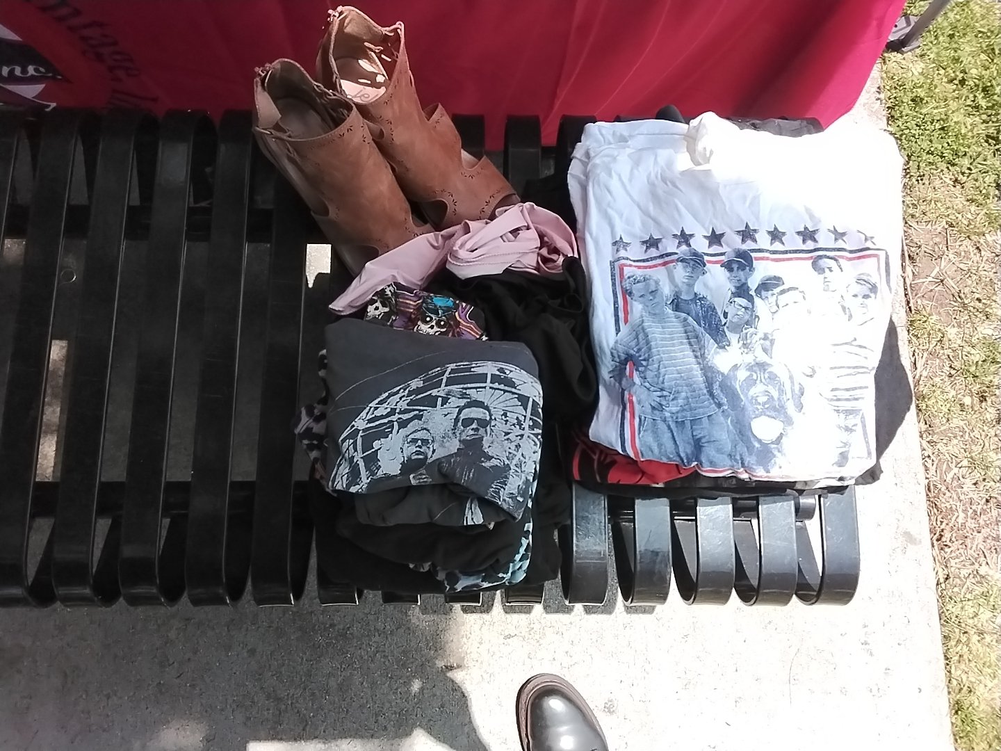 Donated textiles