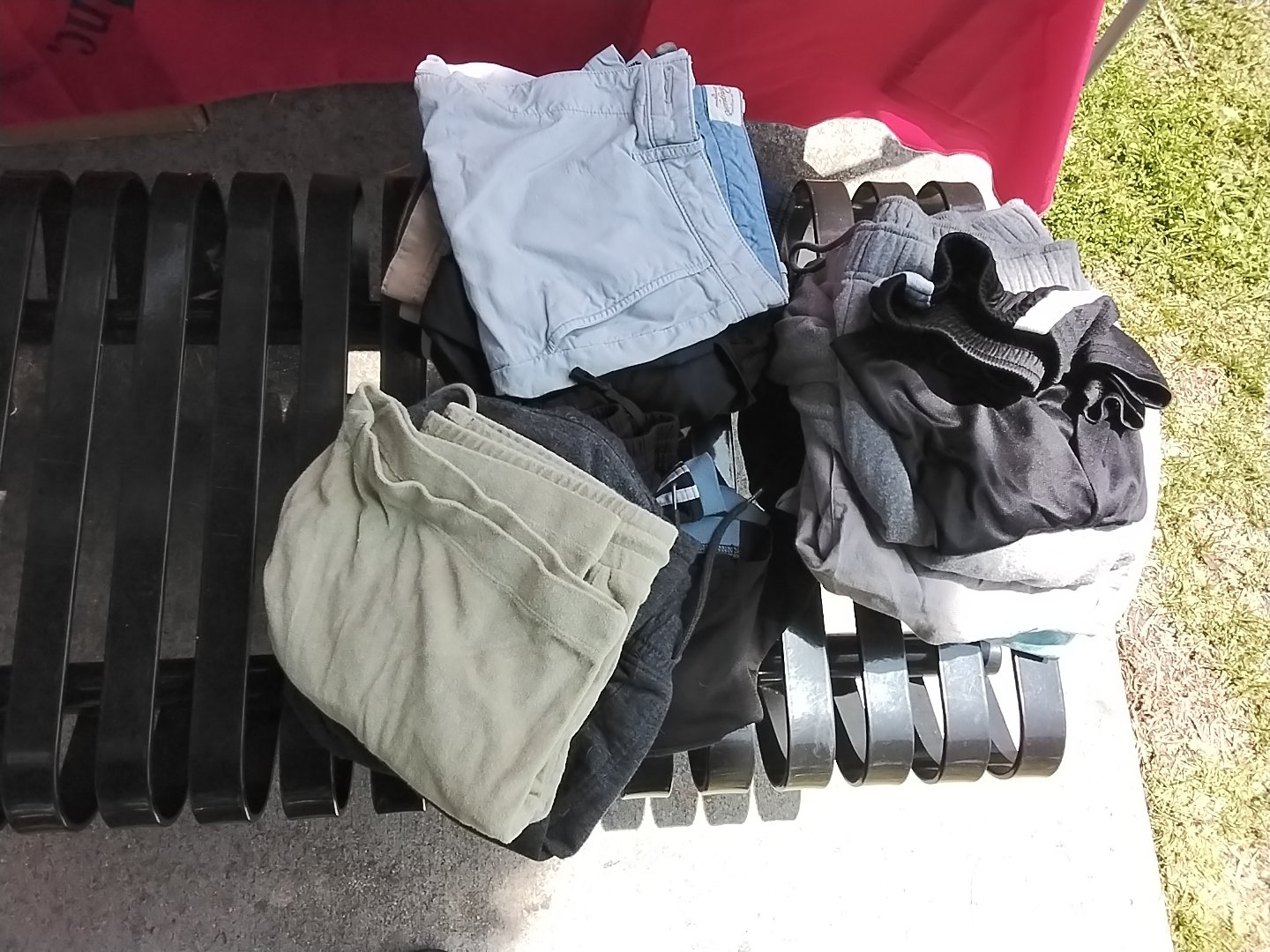 Donated textiles