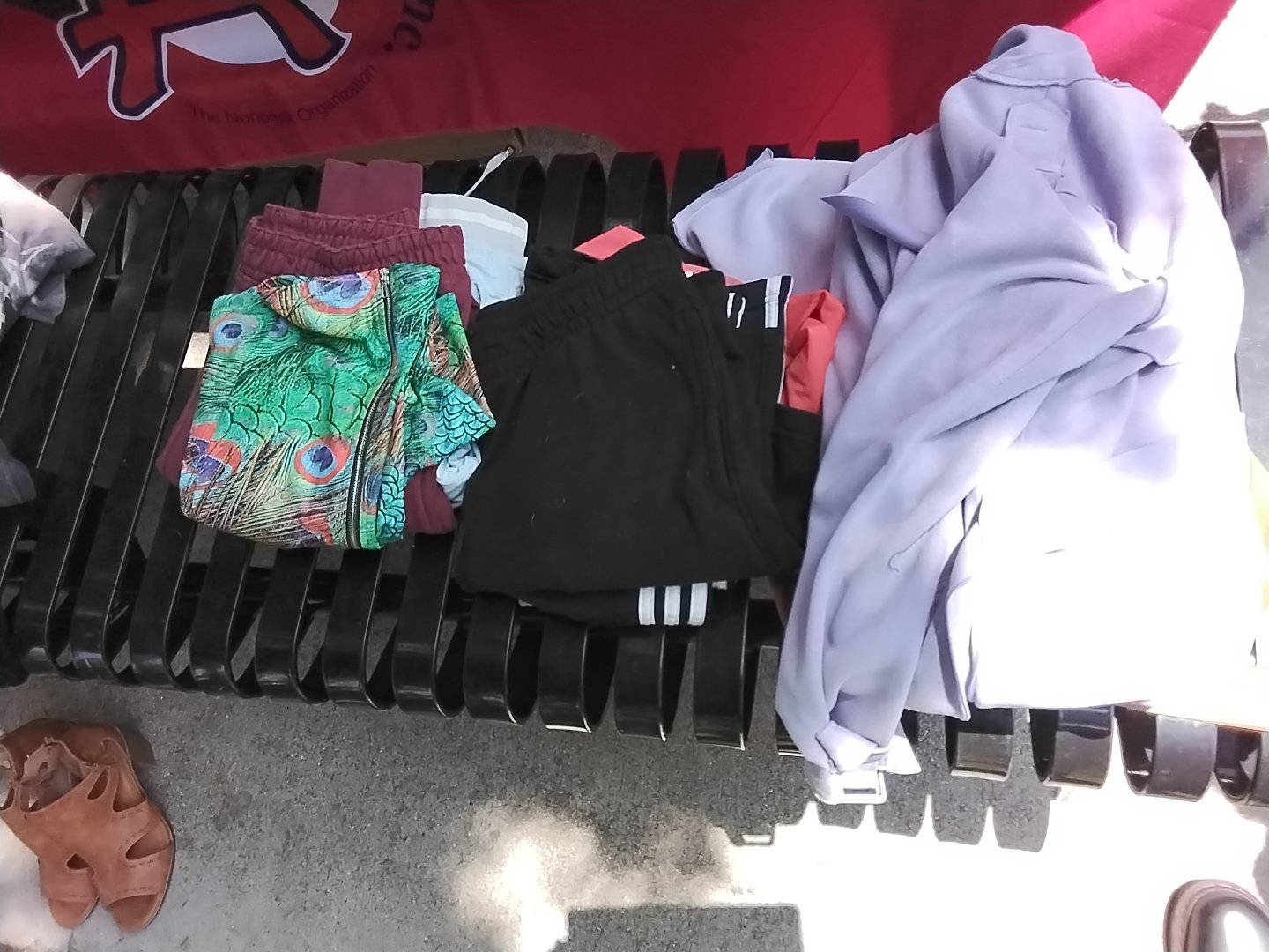 Donated textiles