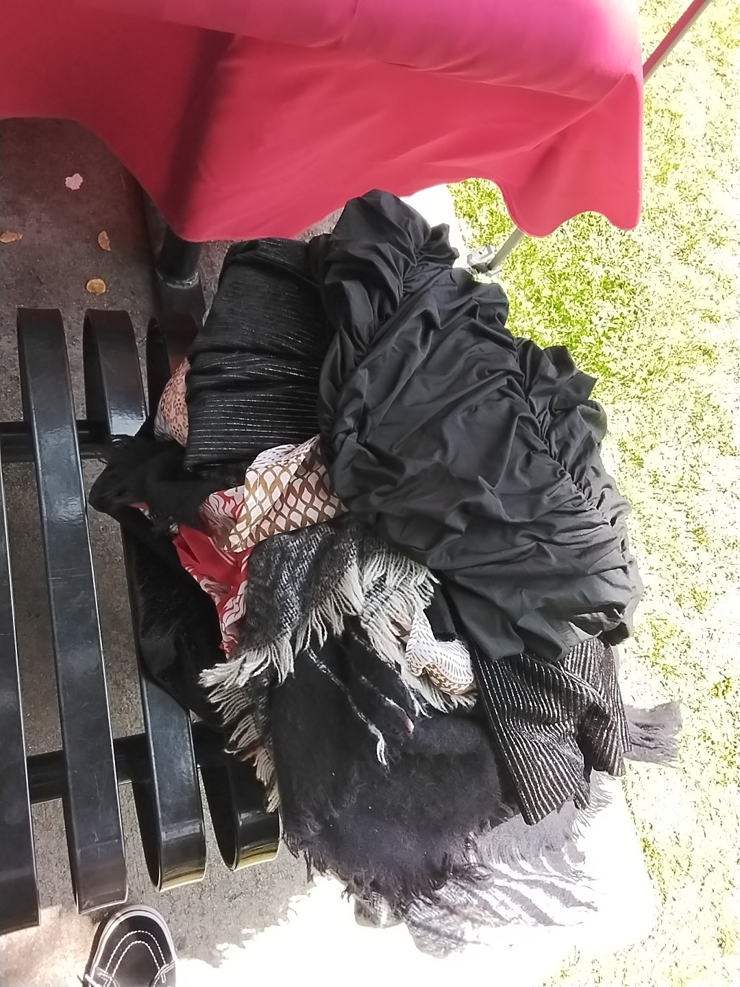 Donated textiles