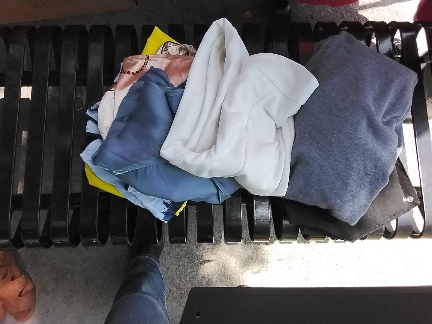 Donated textiles
