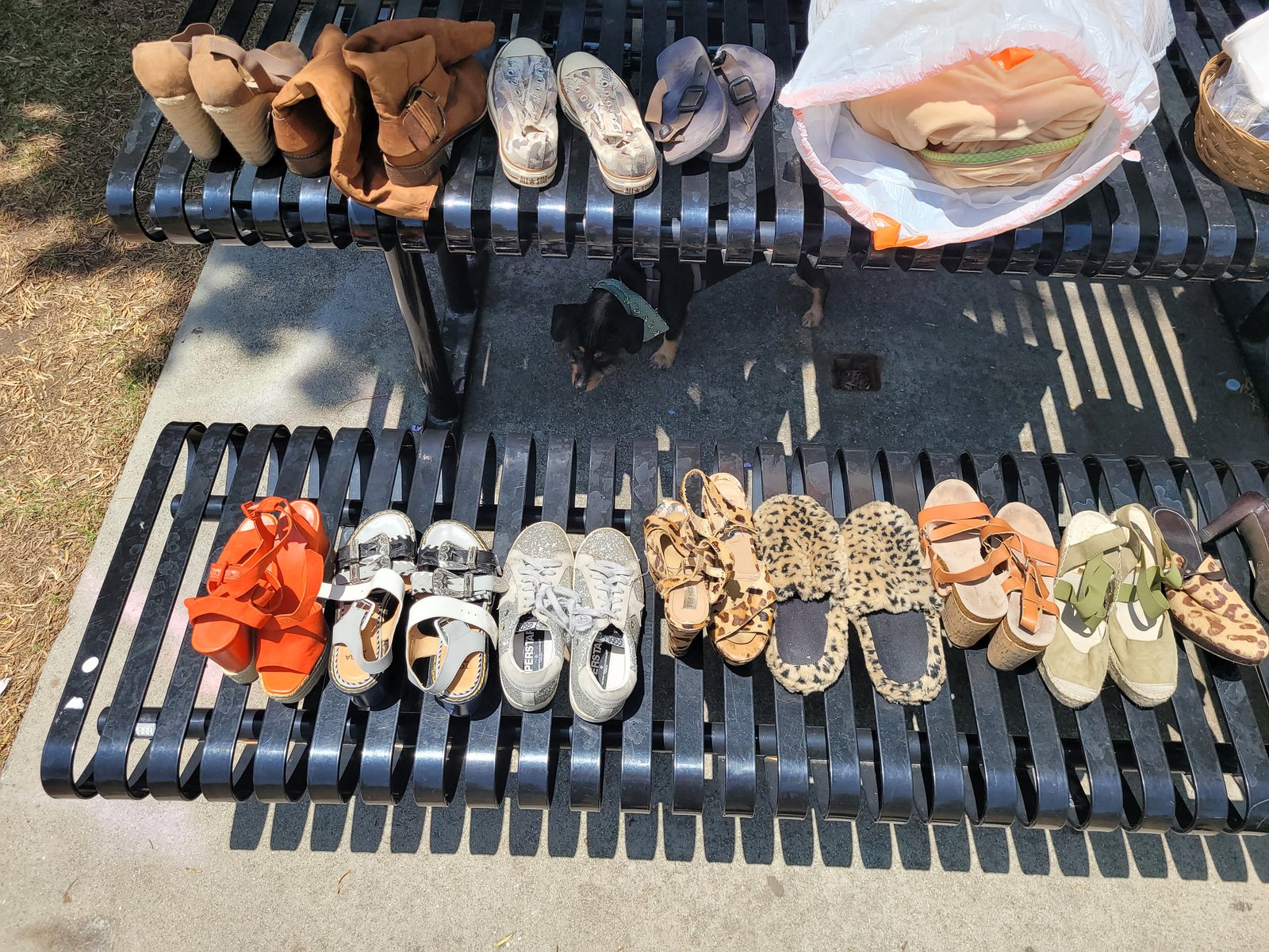 Donated textiles