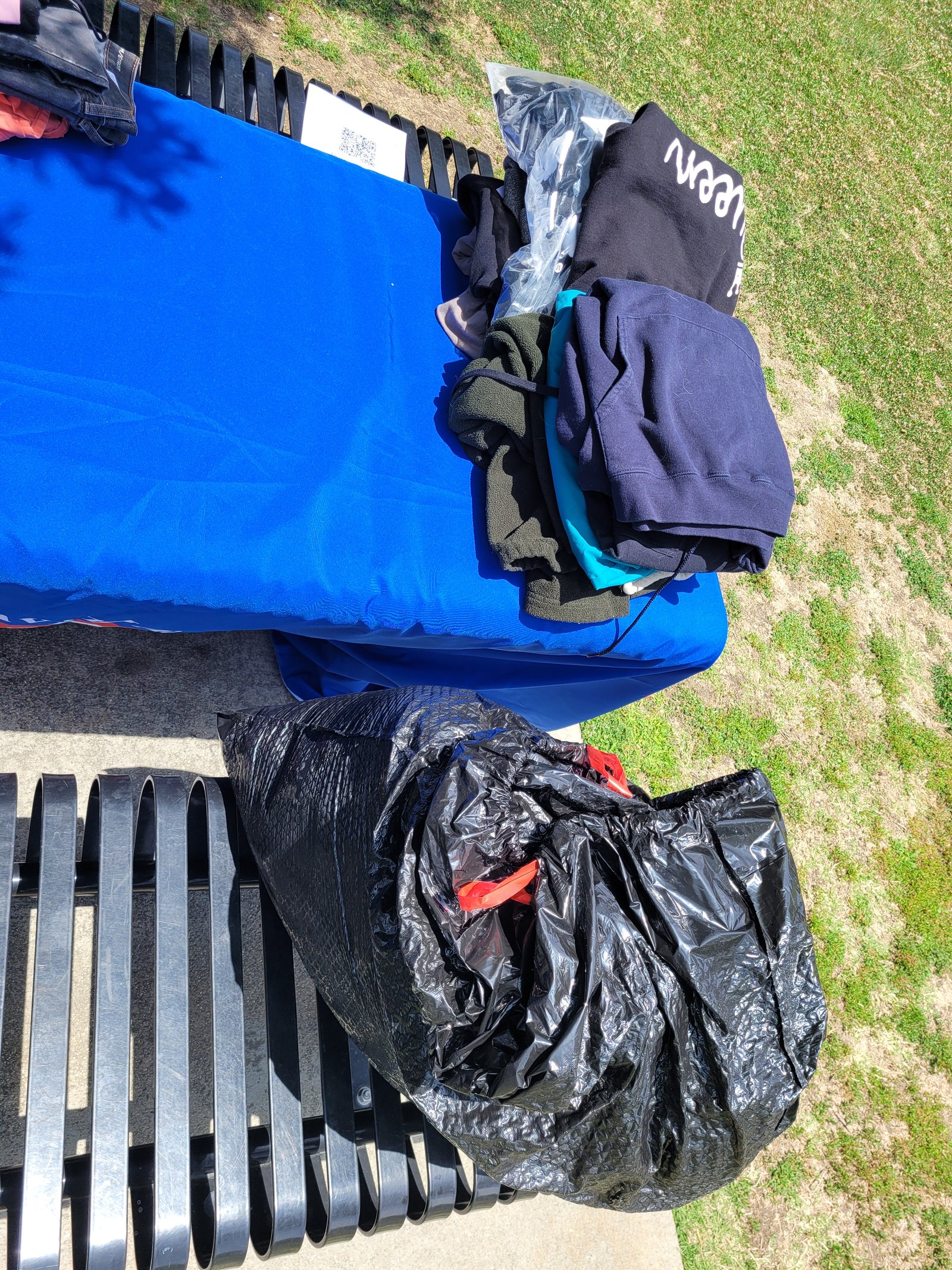 Donated textiles